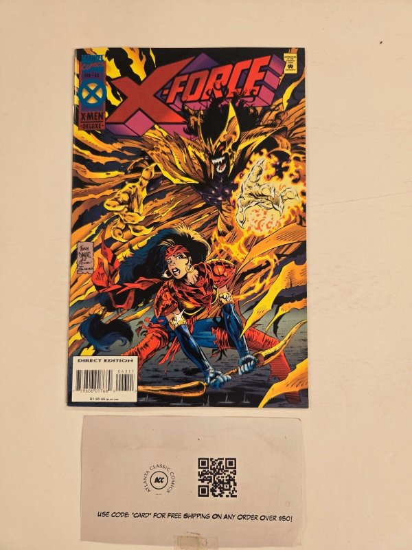 X-Force #43 (Marvel Comics, 1995), raw comic book in NM condition — front cover