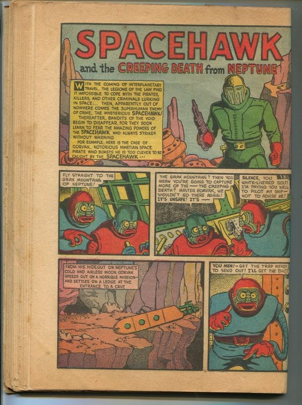 Target #5 (1940), raw, ungraded comic book — front cover