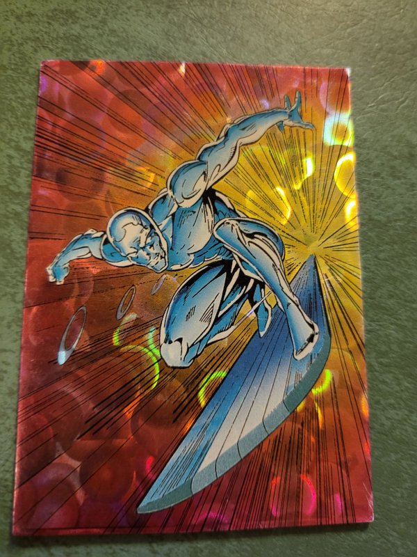 1992 Comics Images Silver Surfer All Prism Card #63 (1992), raw, ungraded comic book — front cover