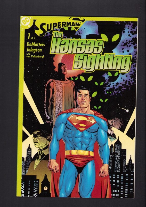 Superman: Kansas Sighting #1 (2003), raw comic book in 9.2 condition — front cover