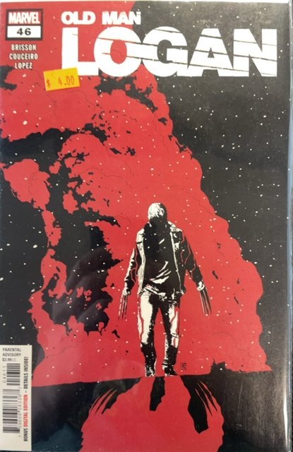 Old Man Logan #46 (Marvel Comics, 2018), raw, ungraded comic book — front cover