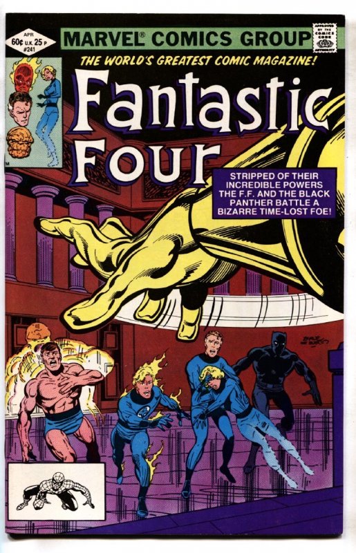 Fantastic Four #241 (Marvel Comics), raw comic book in NM- condition — front cover