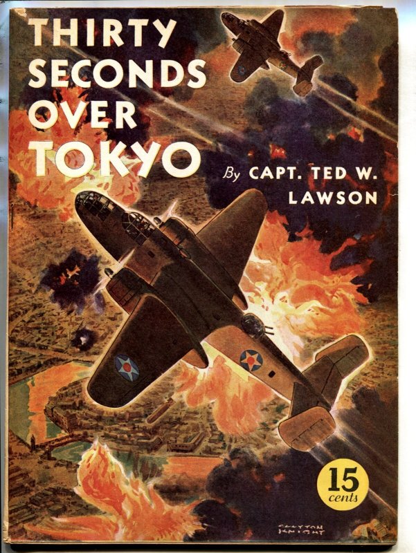 Thirty Seconds Over Tokyo-American Library #1 (1943), raw comic book in FN condition — front cover