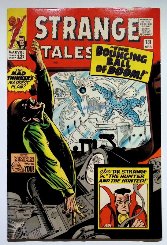 Strange Tales #131 (Marvel Comics, 1965), raw, ungraded comic book — front cover