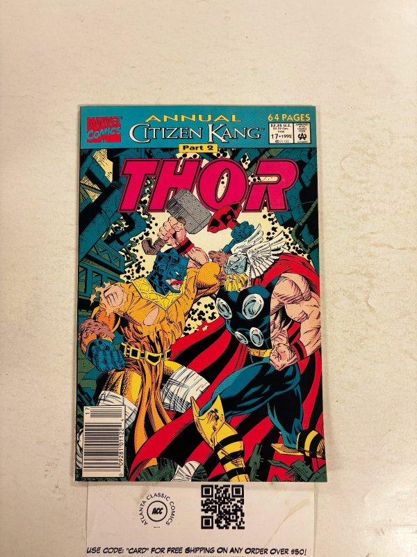 Thor Annual #17 (Marvel Comics), raw comic book in NM condition — front cover