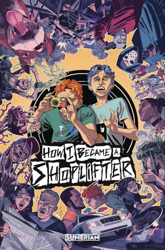 How I Became a Shoplifter #2 (2023), raw, ungraded comic book — front cover