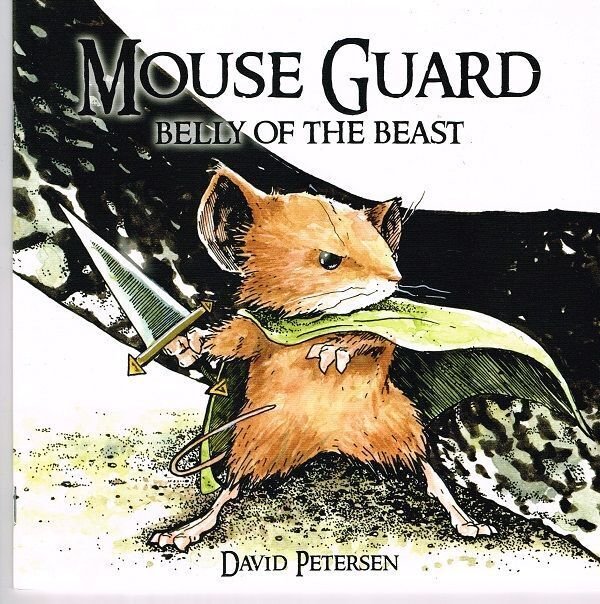 Mouse Guard #1 - 6 (2006) (1 & 2 are 2nd Prt, 3 - 6 are 1st Prt) (2006), raw, ungraded comic book — front cover