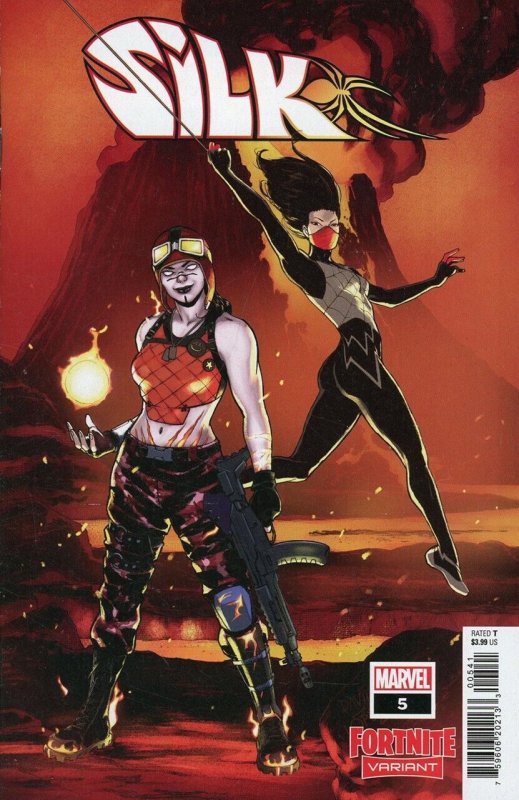 Silk #5 (Marvel Comics, 2022), raw comic book in VF/NM condition — front cover