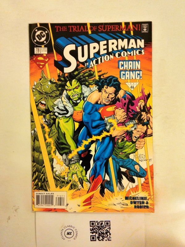 Action Comics #716 (DC Comics), raw comic book in NM condition — front cover
