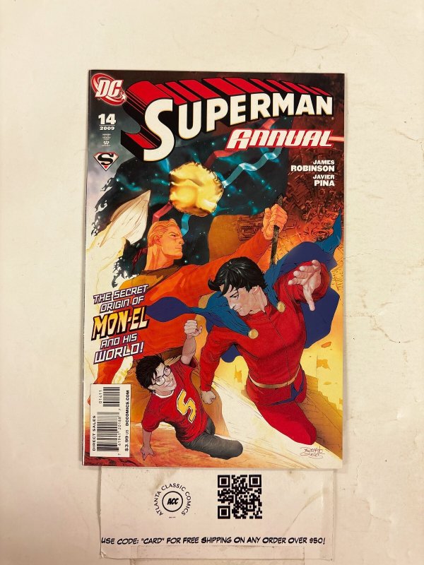 Superman Annual #14 (DC Comics), raw comic book in NM condition — front cover