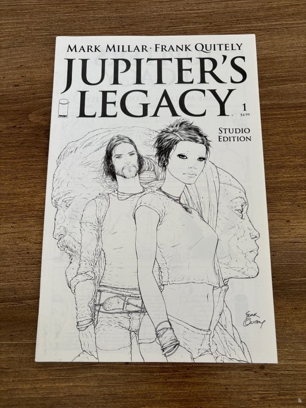Jupiter's Legacy #1 (Image Comics, 2013), raw comic book in NM- condition — front cover