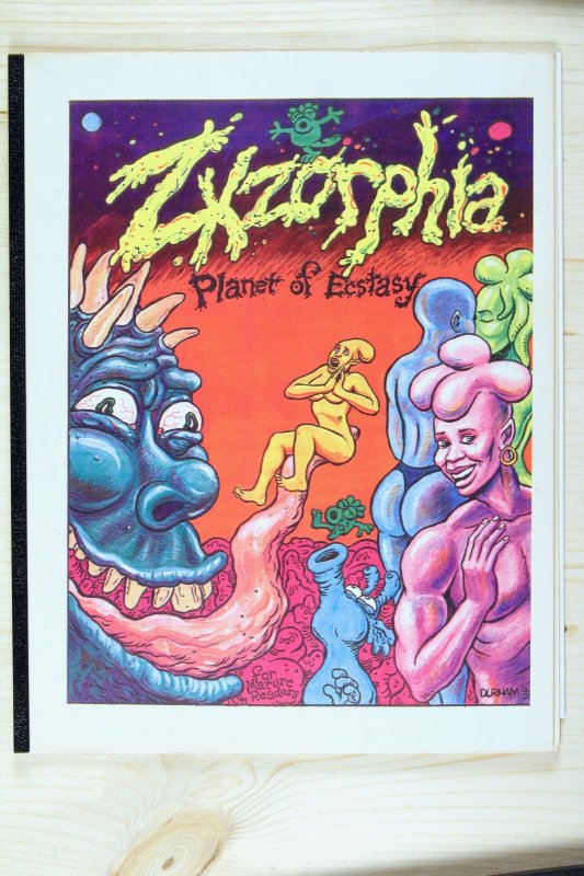 Zxzorphia: Planet of Ecstasy #1, raw, ungraded comic book — front cover