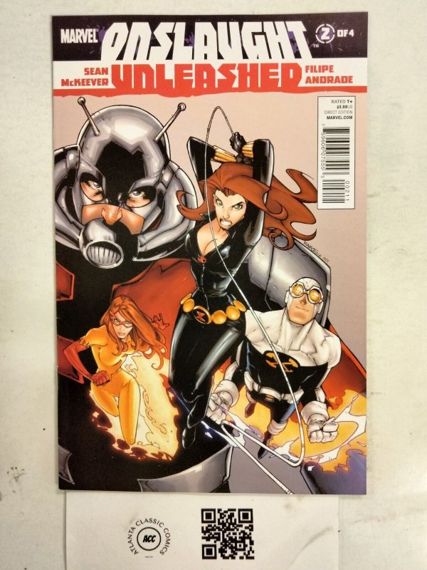 Onslaught Unleashed #2 (Marvel Comics), raw comic book in NM condition — front cover