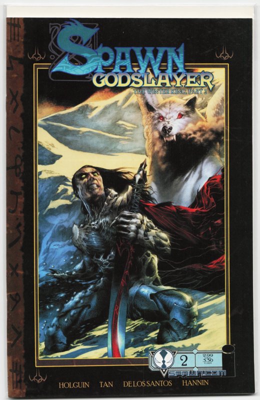 Spawn: Godslayer #2 (Image Comics, 2007), raw, ungraded comic book — front cover