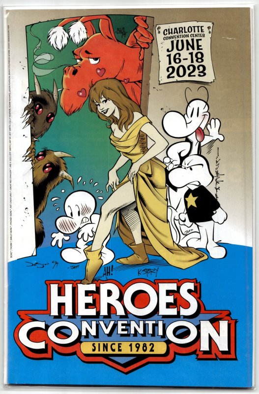 Heroes Convention Program (2023) (2023), raw, ungraded comic book — front cover