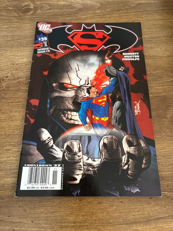 Superman Batman #39 (DC Comics), raw comic book in VF/NM condition — front cover