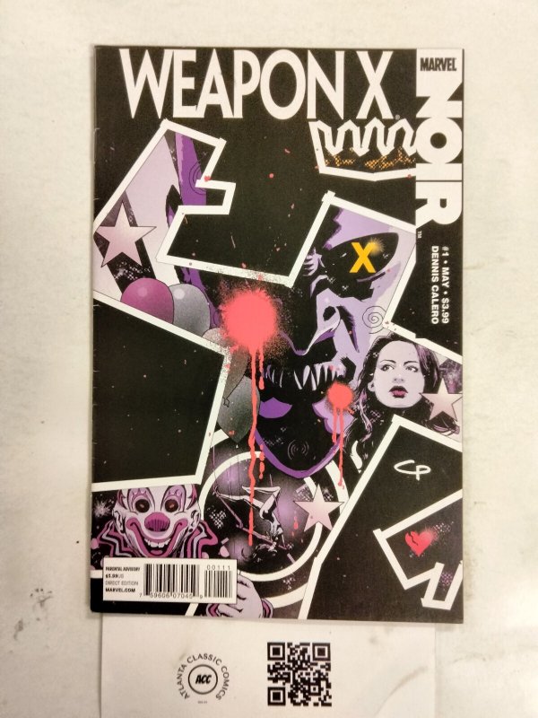 Weapon X #1 (Marvel Comics, 1995), raw comic book in NM condition — front cover