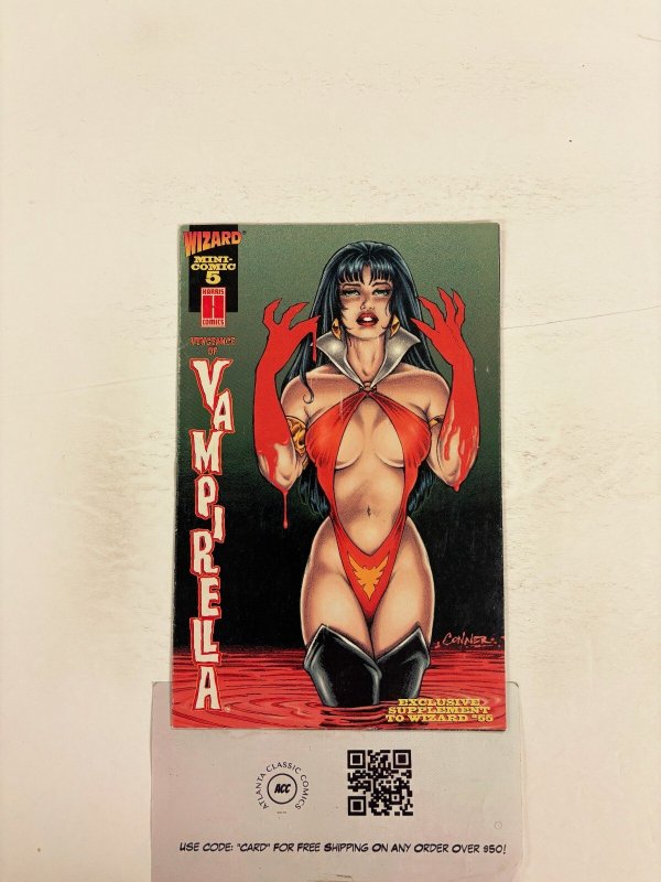 Vampirella Ashcan #1, raw comic book in NM condition — front cover