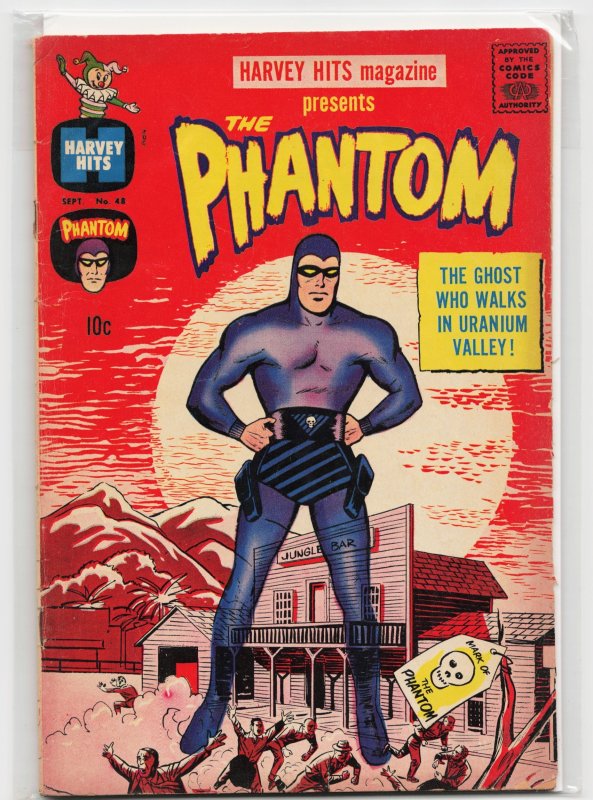 Harvey Hits Magazine #48 (Harvey Comics, 1961), raw, ungraded comic book — front cover
