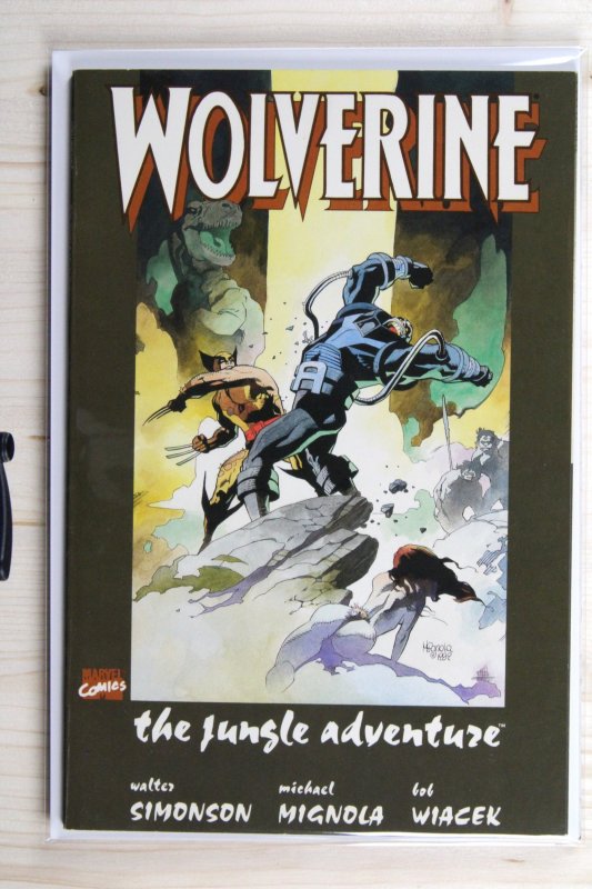 Wolverine: The Jungle Adventure #1 (Marvel Comics, 1990), raw comic book in NM- 9.2 condition — front cover