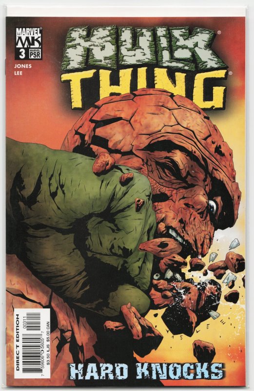 Hulk & Thing: Hard Knocks #3 (2005), raw, ungraded comic book — front cover