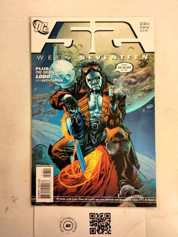 52 #17 (DC Comics), raw comic book in NM condition — front cover