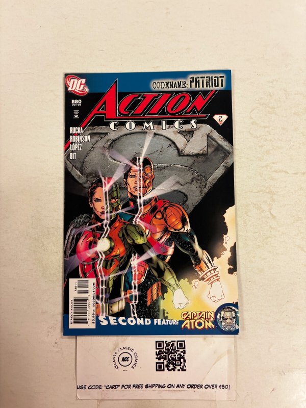 Action Comics #880 (DC Comics), raw comic book in NM condition — front cover
