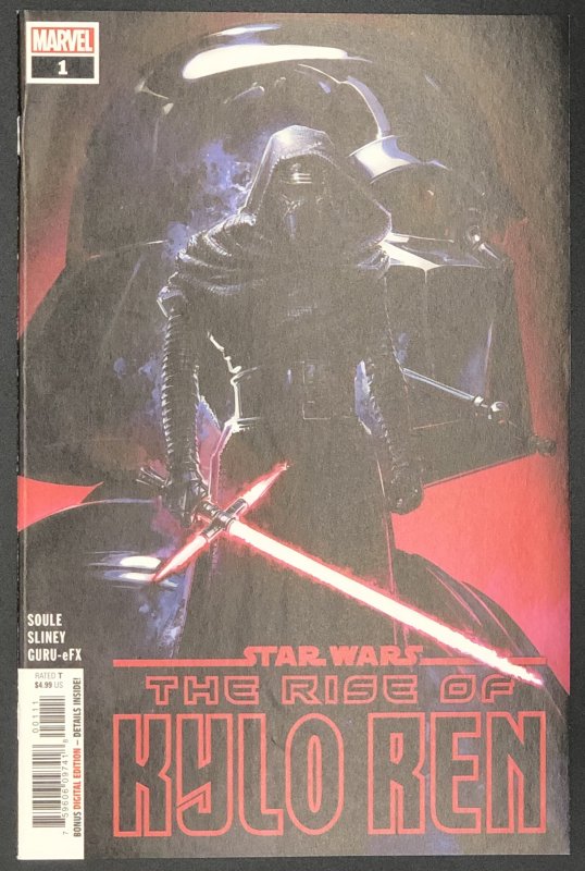 Star Wars: The Rise of Kylo Ren #1 (2020), raw, ungraded comic book — front cover