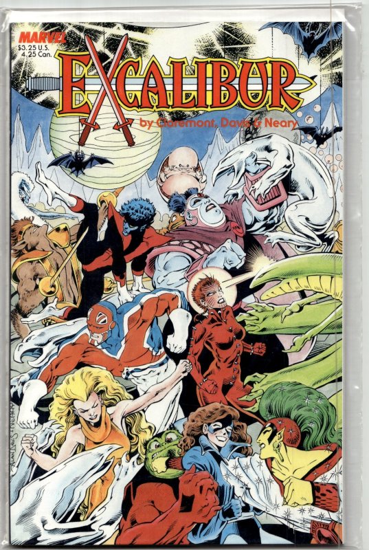Excalibur Special Edition (1987) Excalibur [Key Issue] (Marvel Comics, 1987), raw, ungraded comic book — front cover