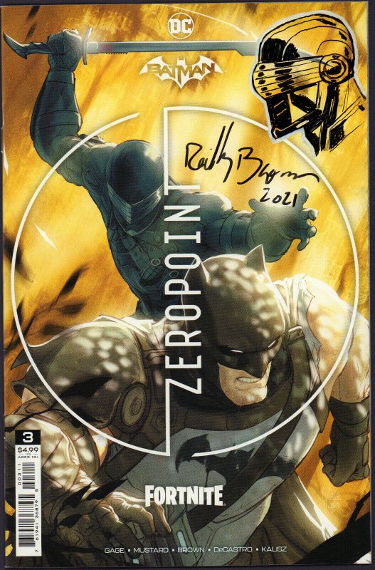 Batman / Fortnite: Zero Point #3, raw, ungraded comic book — front cover