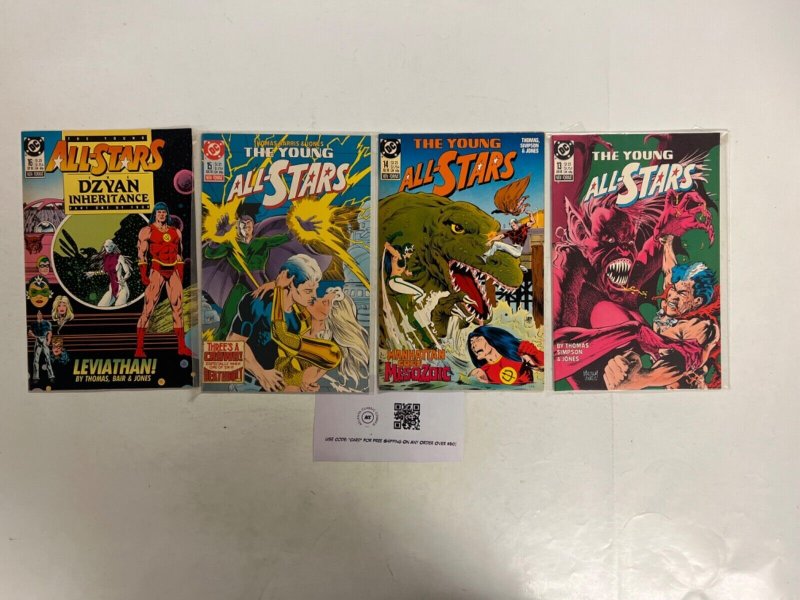4 All-Stars DC Comic Books # 13 14 15 16 Batman Superman Wonder Woman 10 JS67, raw, ungraded comic book — front cover