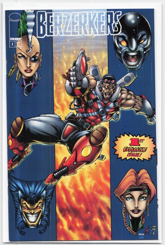 Berzerkers #1 (1995), raw, ungraded comic book — front cover