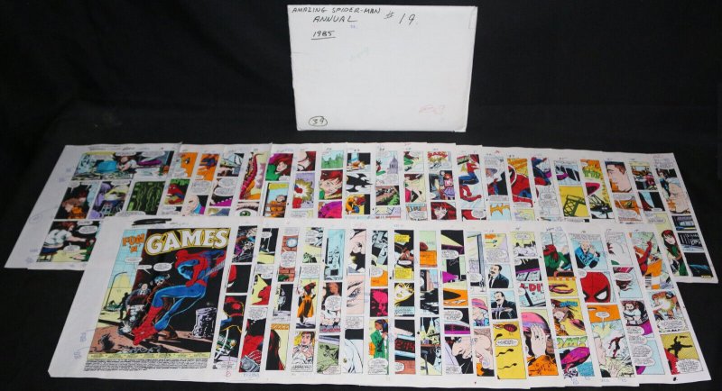 Amazing Spider-Man Annual #19 (Marvel Comics, 1985), raw, ungraded comic book — front cover