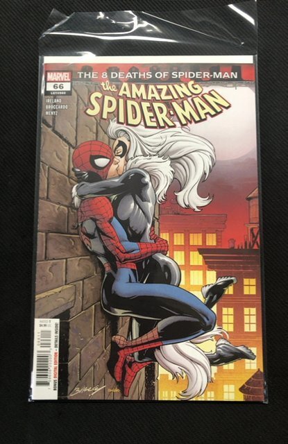 The Amazing Spider-Man #66 (Marvel Comics, 2025), raw, ungraded comic book — front cover