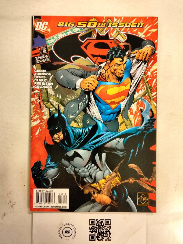 Batman Superman #50 (DC Comics), raw comic book in NM condition — front cover
