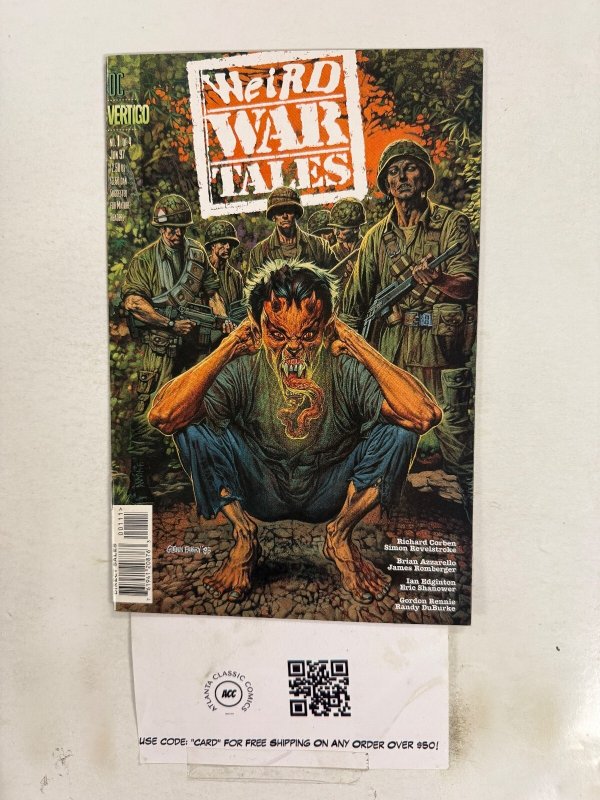 Weird War Tales #1 (DC Comics, 1997), raw comic book in NM condition — front cover