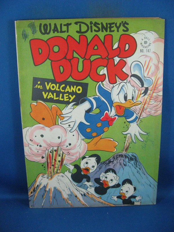 Four Color #147 (Dell Comics, 1947), raw comic book in VG condition — front cover
