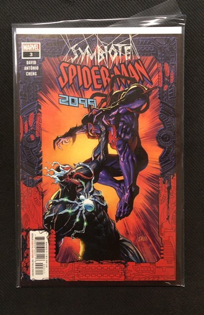 Symbiote Spider-Man 2099 #3 (Marvel Comics, 2024), raw, ungraded comic book — front cover