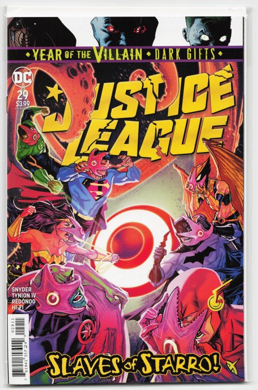 Justice League #29 (DC Comics, 2019), raw, ungraded comic book — front cover