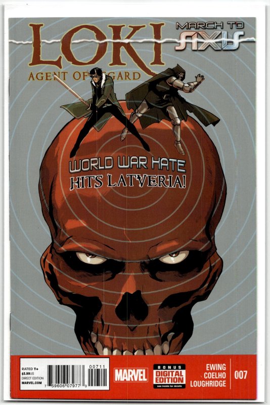 Loki: Agent of Asgard #7 (Marvel Comics, 2014), raw, ungraded comic book — front cover
