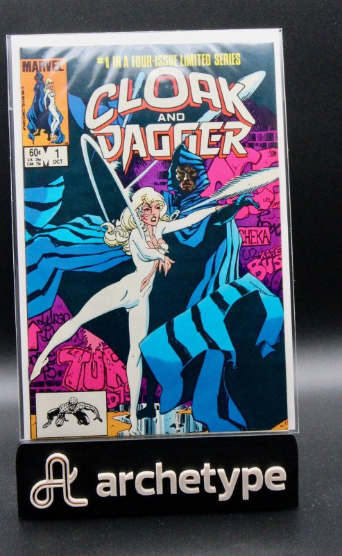 Cloak and Dagger #1 (Marvel Comics, 1983), raw, ungraded comic book — front cover