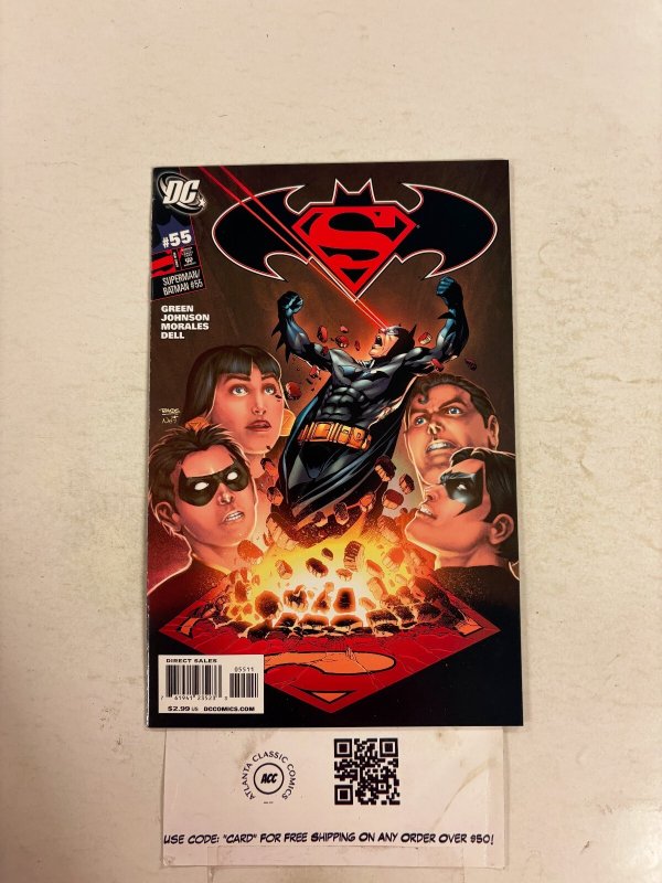 Superman Batman #55 (DC Comics), raw comic book in NM condition — front cover