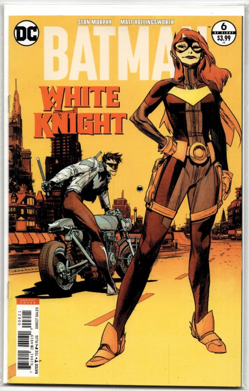 Batman: White Knight #6 (DC Comics, 2018), raw, ungraded comic book — front cover