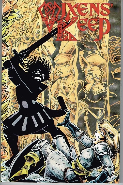 Vixen's Keep TP, raw, ungraded comic book — front cover