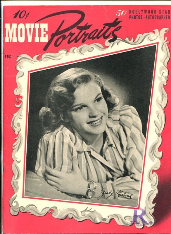 MAG: Movie Portraits-1941-Rooney-Garland-Southern States PEDIGREE-vf/nm, raw, ungraded comic book — front cover