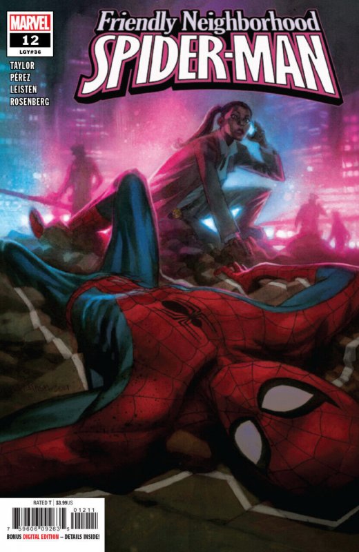 Friendly Neighborhood Spider-Man #12 (2019), raw comic book in VF/NM condition — front cover