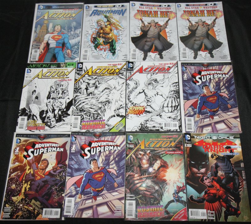 Modern DC Variant Covers 345pc Comic Lot High Grade Vf-Nm Batman Superman JLA (DC Comics), raw comic book in NM condition — front cover