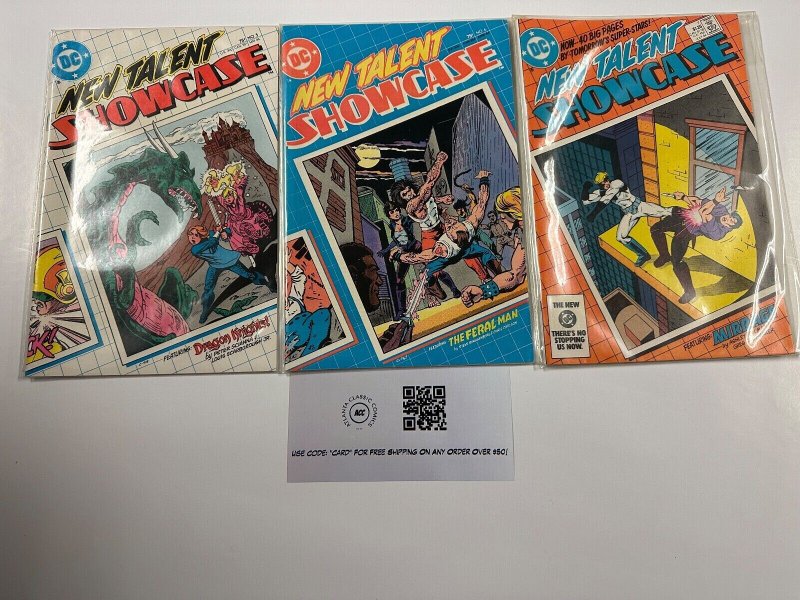 3 New Talent Showcase DC Comic Book #5, raw, ungraded comic book — front cover
