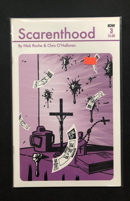 Scarenthood #3 (2020), raw, ungraded comic book — front cover