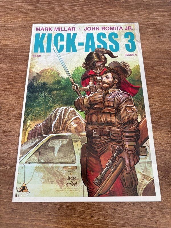Kick-Ass 3 #6 (Image Comics, 2014), raw comic book in NM condition — front cover
